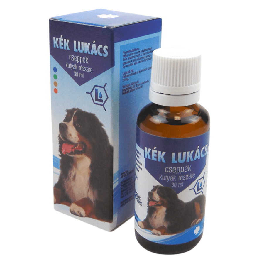 Kék Lukács Cseppek Kutya részére 30 ml Kék Lukács Cseppek Kutya részére 30 ml