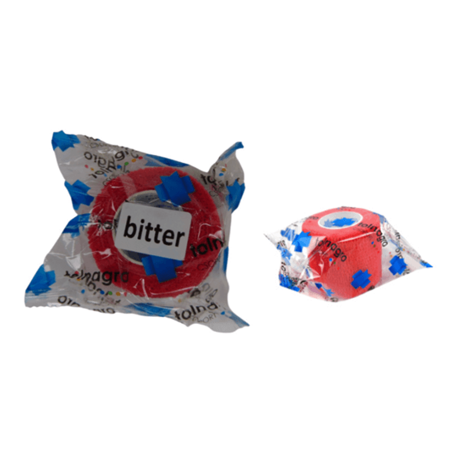 Bitter Rugalmas Pólya Copoly Keserű kötszer 5 cm Piros 1 x