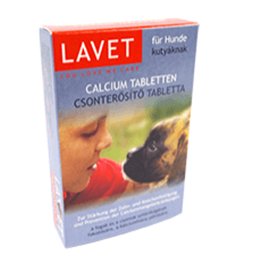 Lavet Calcium csonterősítő tabletta kutya 50 db Lavet Calcium csonterősítő tabletta kutya 50 db