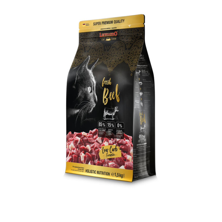 Leonardo Friss Marhahúsos macskatáp 1,5 kg