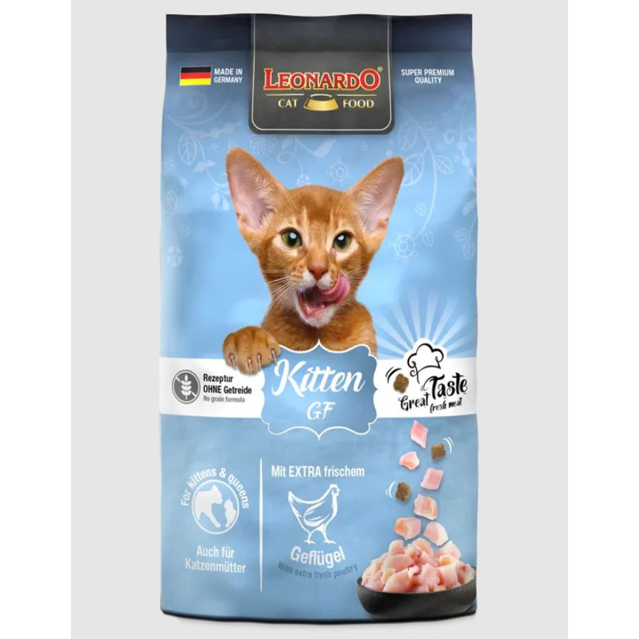 Leonardo Kitten GF Gabonamentes kiscicatáp 300 g