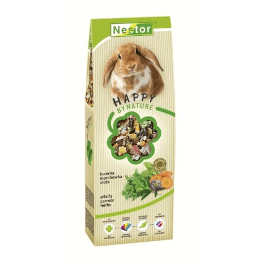 Nestor Eledel Nyúlnak Gyógynövény+Széna 700 ml/330 gr