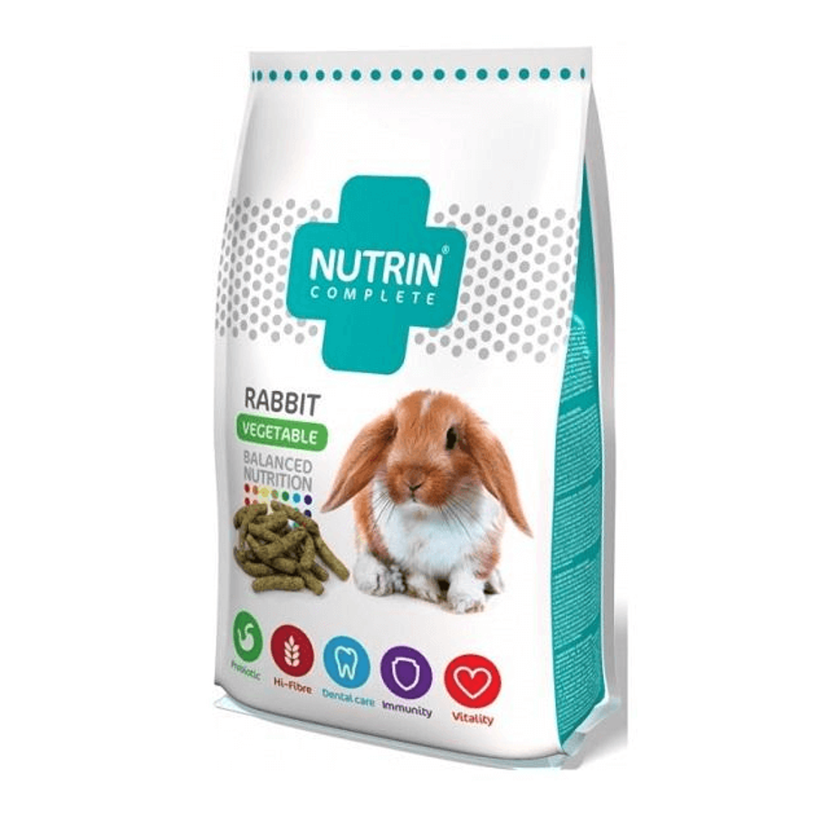 Nutrin Complete Zöldséges Nyúleledel 1500 g