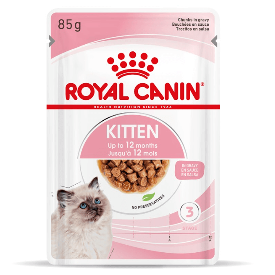 Royal Canin Kitten Gravy nedves alutasak Kölyök Macska 85 g