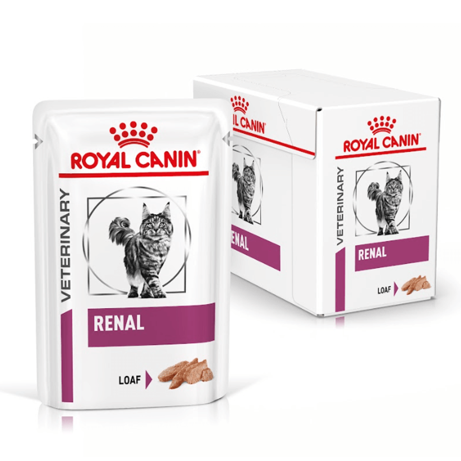 Royal Canin Renal Loaf pépes Vesetámogató Macska alutasak 12x85 g