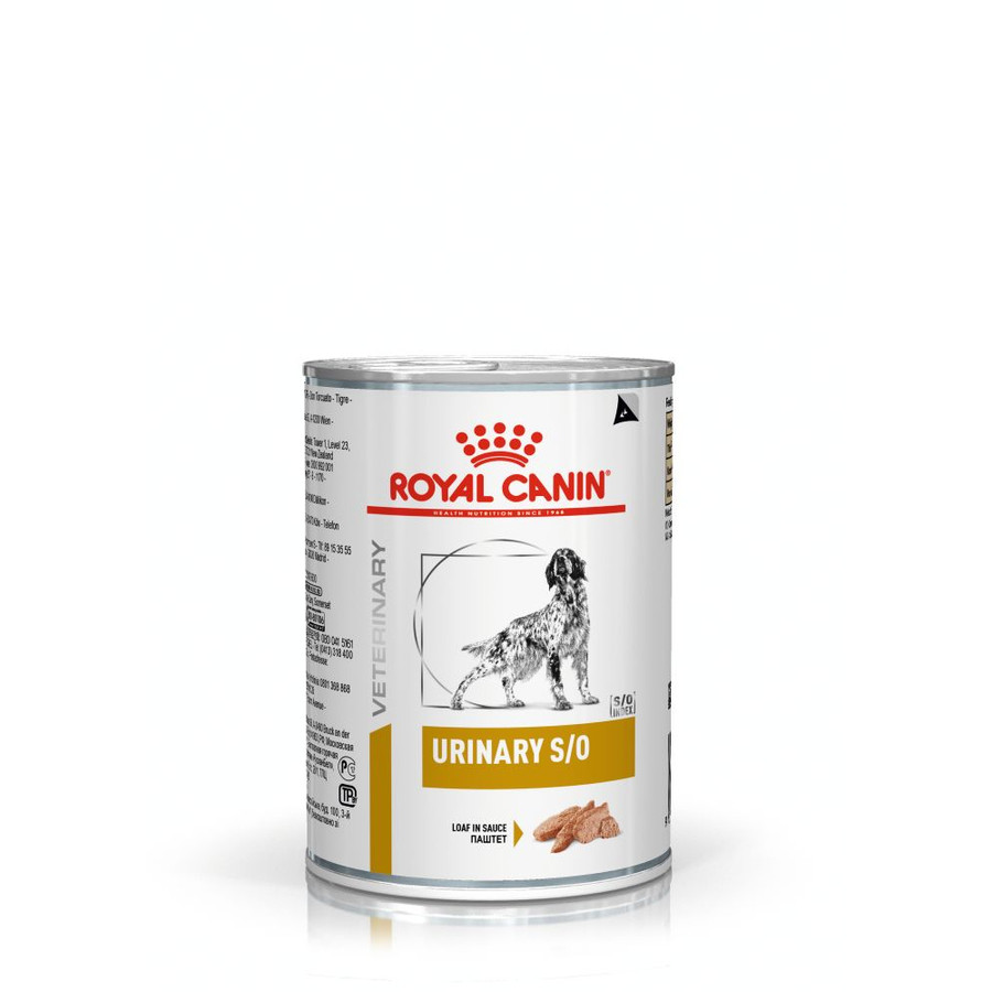 Royal Canin Veterinary Urinary S/O kutya konzerv 410 g