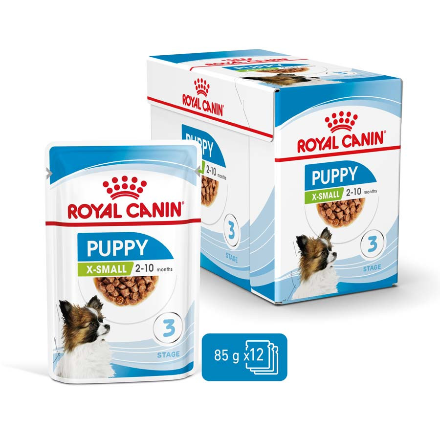 Royal Canin X-Small Puppy Gravy alutasak 12x85g Royal Canin X-Small Puppy Gravy alutasak 12x85g
