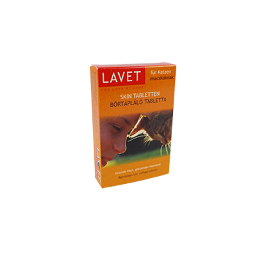 Lavet Bőrtápláló tabletta macska 50 db Lavet Bőrtápláló tabletta macska 50 db