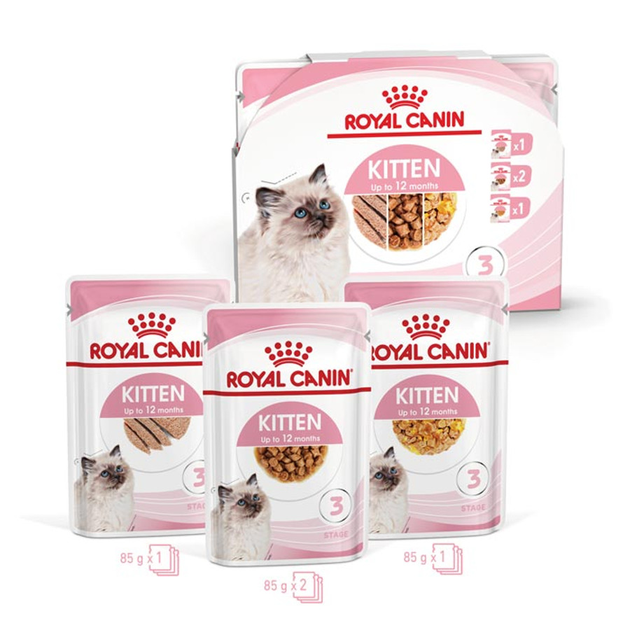 Royal Canin Kitten Multipack alutasak kölyök macskáknak 4x85 g