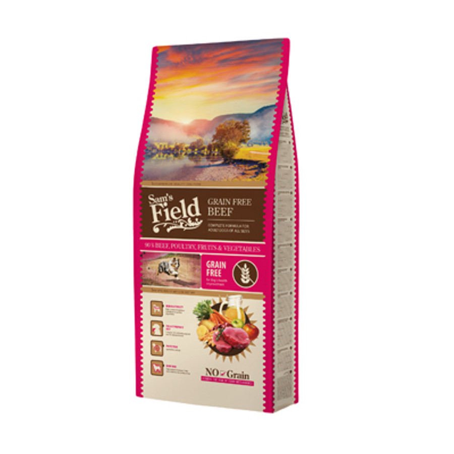 Sam's Field Felnőtt gabonamentes marha 13 kg