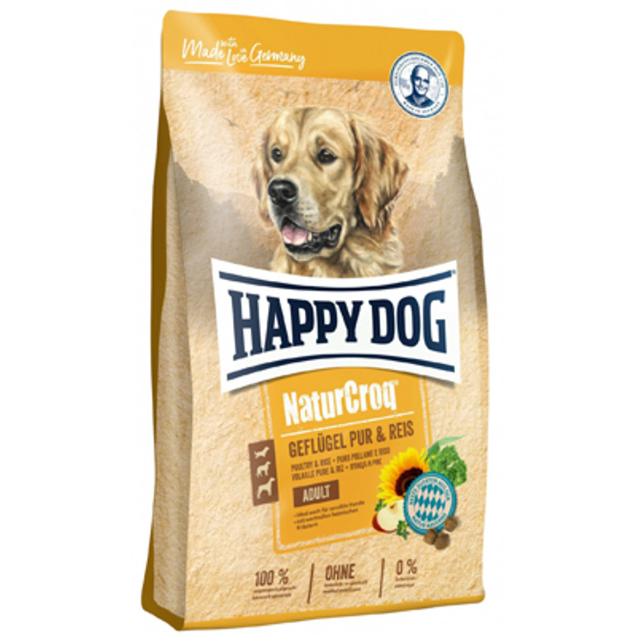 Happy Dog - NaturCroq Baromfi & Rizs 4 kg