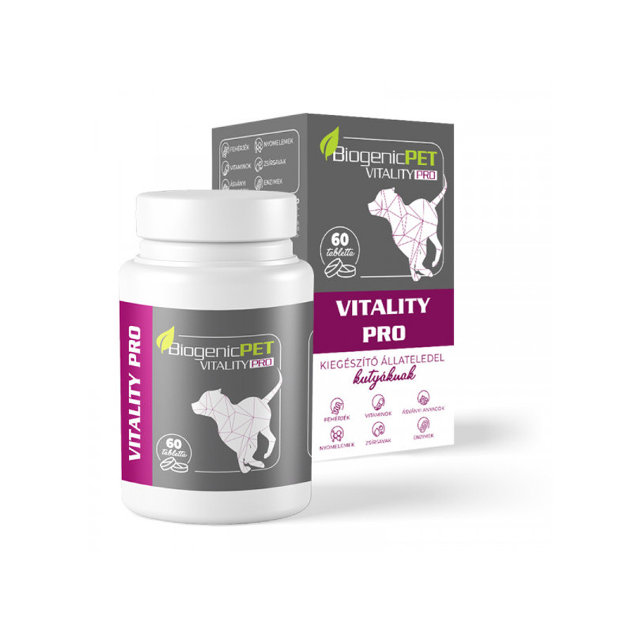Biogenicpet Vitality Pro tabletta kutyáknak 60x