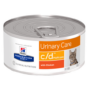 Kép 1/3 - Hill's Prescription Diet - C/D Urinary Multicare csirkés vagdalt konzerv cicáknak 156 g