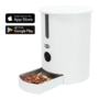 Kép 1/4 - Trixie TX9 Smart Automatic Food Dispenser - automata etető (fehér) 2.8l/22x28x22cm